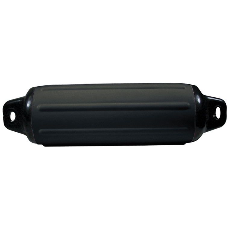 Taylor Made 952622 Super Gard Inflatable Vinyl Fender - 6.5" x 22", Black Onyx - 952622