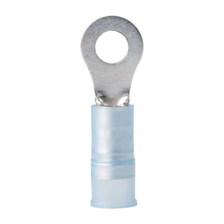 Ancor 230212 Nylon Ring Terminal - 16-14, #8, Blue, Pack of 6 - 230212
