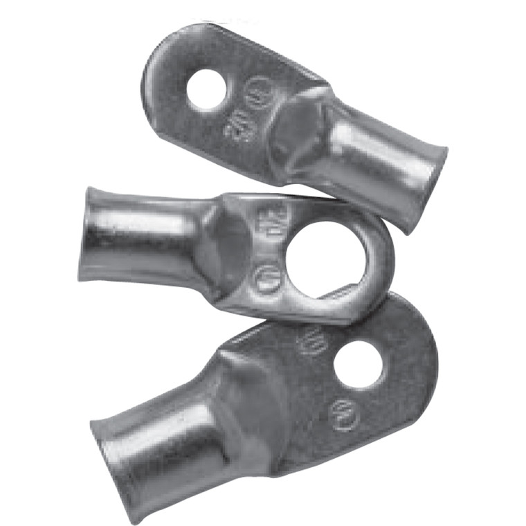 Ancor 244255 Tinned Lug - #4, 5/16", Pack of 100 - 244255