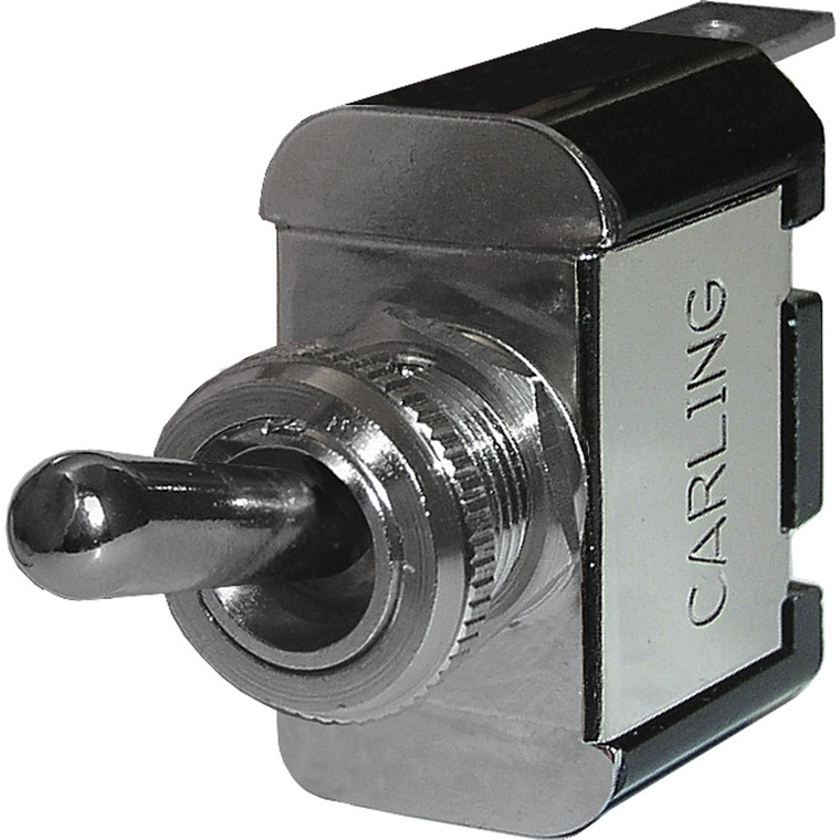 Blue Sea Systems 4150-BSS WeatherDeck SPST/On-Off Toggle Switch - 4150-BSS