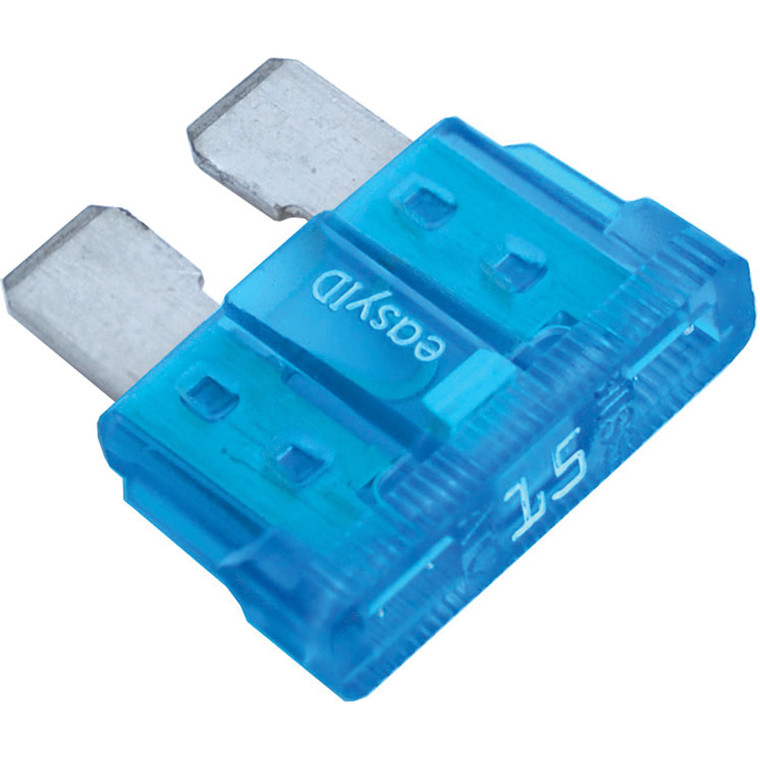 Blue Sea Systems 5295-BSS EasyID Illuminating ATC Fuse - 15 Amp, 2 Pack - 5295-BSS