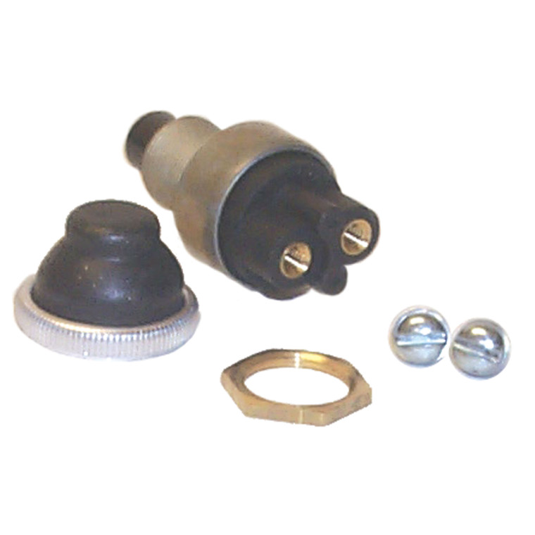 Sierra UN42000 Compact Mom. On-Off SPST Push Button Switch - UN42000