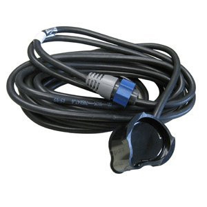 Lowrance 000-14887-001 9-Pin Shoot-Thru Hull M/H CHIRP Transducer - Remote Temp - 000-14887-001