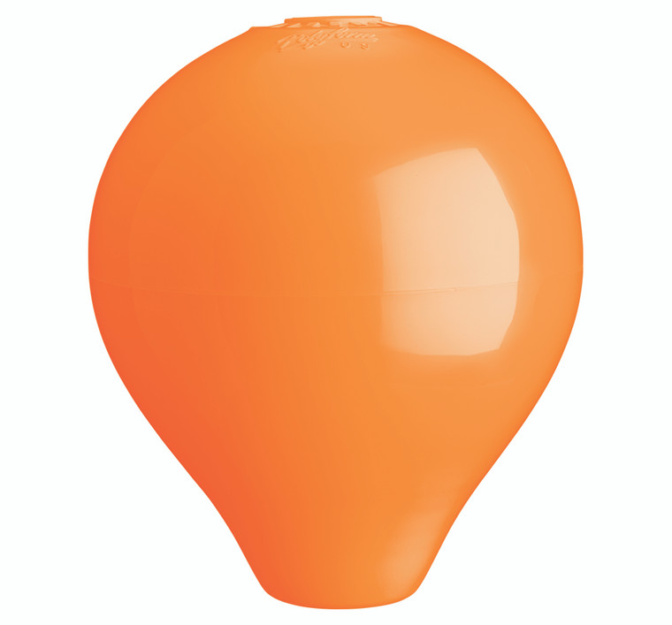 Polyform CC-2 ORANGE CC Series Mooring Buoy - 14" x 16.5", Orange - CC-2 ORANGE