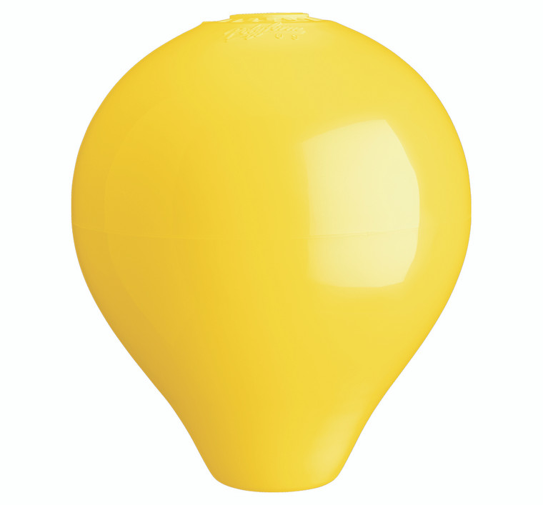 Polyform CC-2 YELLOW CC Series Mooring Buoy - 14" x 16.5", Yellow - CC-2 YELLOW