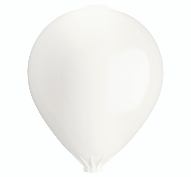 Polyform CC-5 WHITE CC Series Mooring Buoy - 27" x 32.8", White - CC-5 WHITE