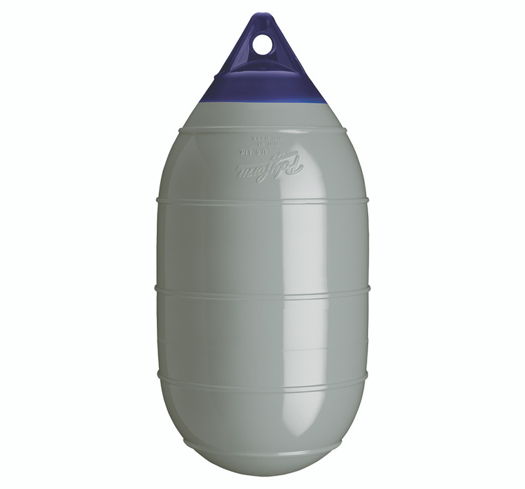 Polyform LD-2 GREY LD Series Buoy - 11.5" x 24", Gray - LD-2 GREY
