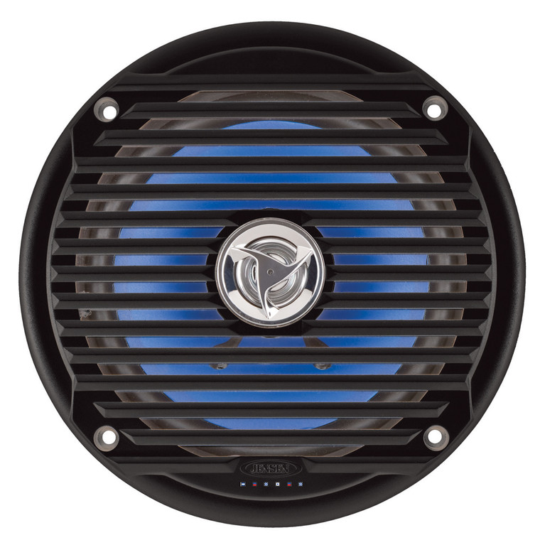 Jensen MSX60BR Coaxial Waterproof Speakers - 6.5", Black, Pair - MSX60BR Jensen MSX60BR Coaxial Waterproof Speakers - 6.5", Black, Pair - MSX60BR