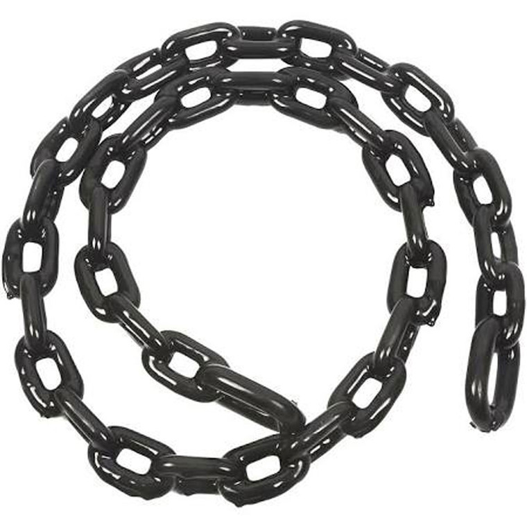 Greenfield 2115-B PVC Coated Anchor Chain - Black, 1/4" x 4' - 2115-B
