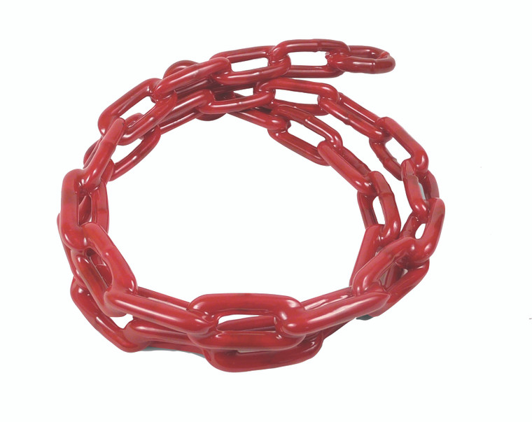Greenfield 2115-RD PVC Coated Anchor Chain - Red, 1/4" x 4' - 2115-RD
