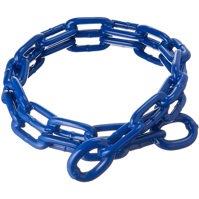 Greenfield 2116-R PVC Coated Anchor Chain - Royal Blue, 5/16" x 5' - 2116-R