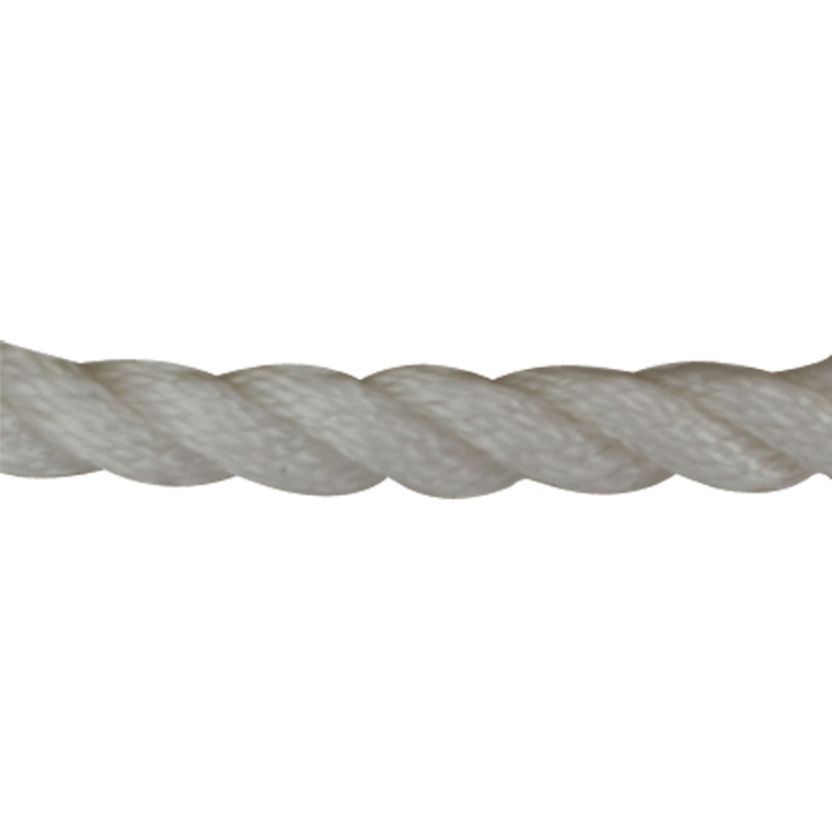 Sea-Dog 301110150WH-1 Twisted Nylon Anchor Line with Thimble - 3/8" x 150', White - 301110150WH-1