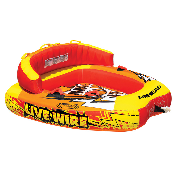 Airhead AHLW-2 Live Wire Inflatable Double Rider Towable - AHLW-2