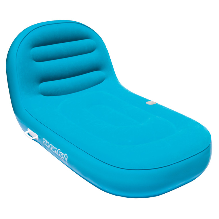 Airhead AHSC-009 Sun Comfort Inflatable Suede Chaise Lounge - Sapphire - AHSC-009 Airhead AHSC-009 Sun Comfort Inflatable Suede Chaise Lounge - Sapphire - AHSC-009