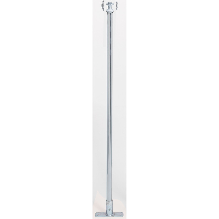 Attwood 9433-S Stainless Steel Ski Pylon - 43 in. Fixed Height x 1-1/4 in. Diameter - 9433-S