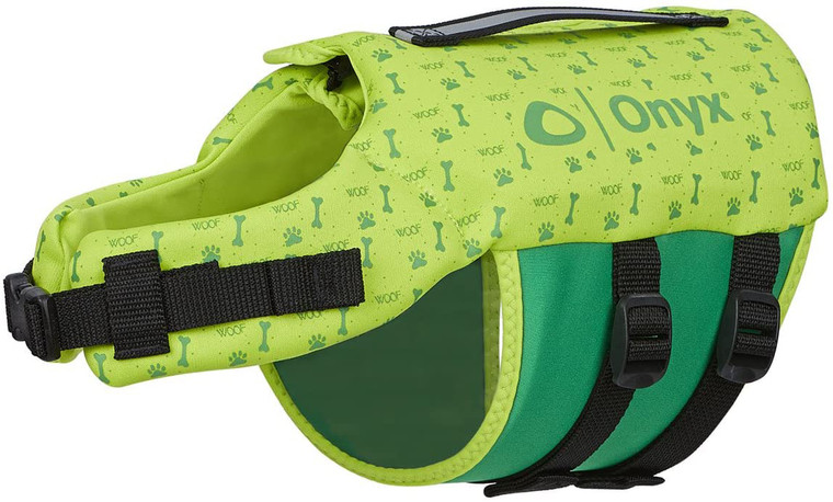 Full Throttle 157200-400-030-19 Neoprene Pet Vest - Small (15-30 lbs.), Green - 157200-400-020-19