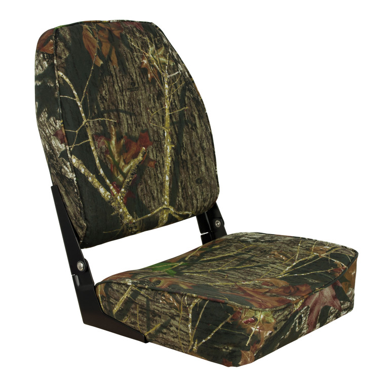 Springfield 1040646 High Back Folding Seat - Mossy Oak Break-Up - 1040646