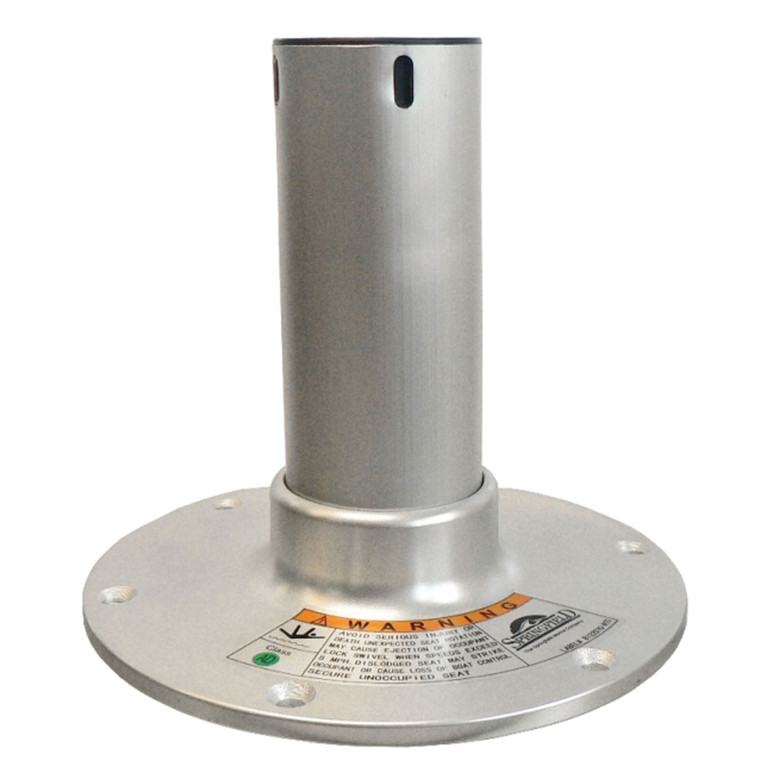 Springfield Marine 1280108-Mpl Regatta Polished Pedestal - 8" - 1280108-MPL