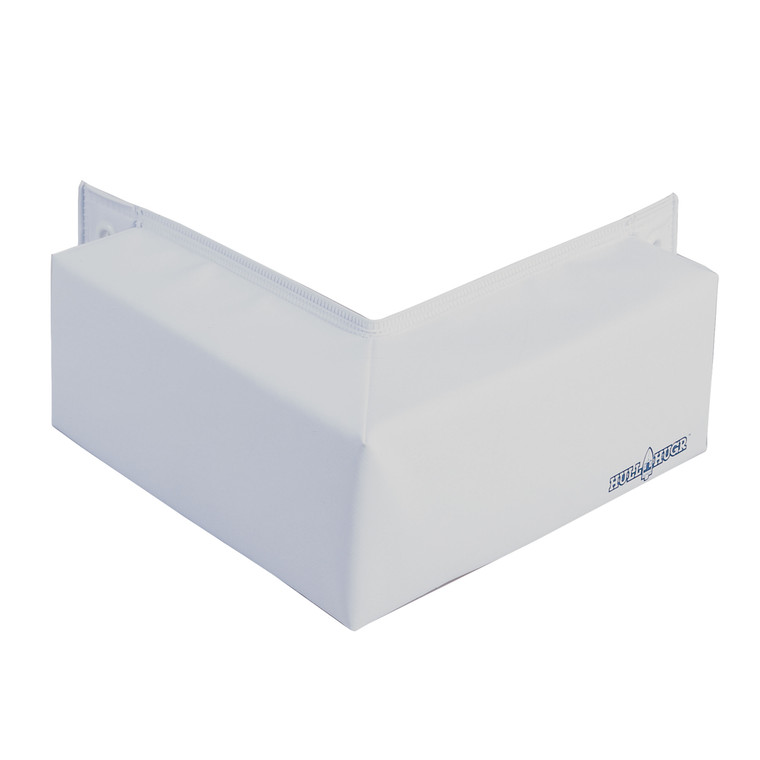 Airhead HHB-C2W HULL HUGR Dock Corner Bumper - 12" x 12" x 6" x 4", White - HHB-C2W