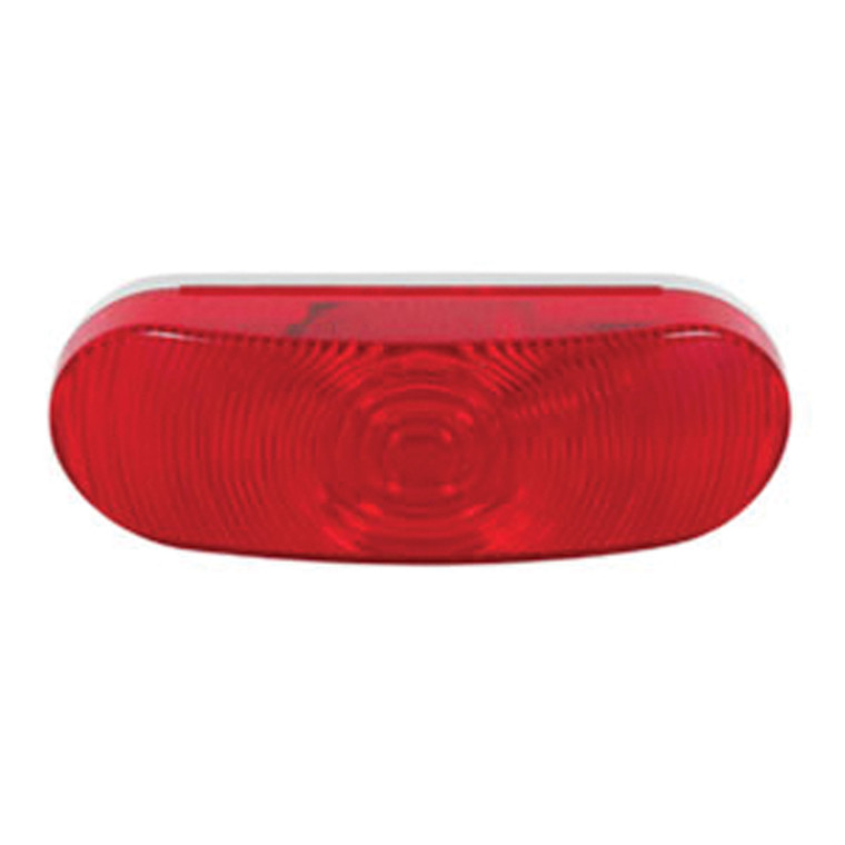 Optronics ST70RS ST-70 Series Red 6" Oval Combination Tail Light Only - ST70RS