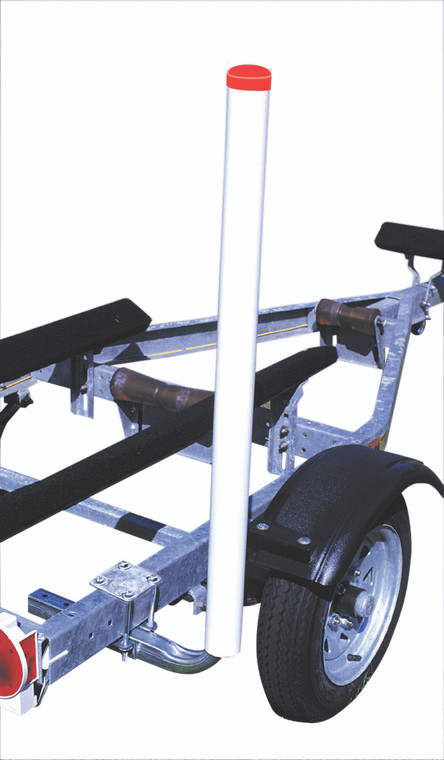 Tie Down Engineering 86103 Heavy-Duty PVC Post Guide-On's - 48", 13 Degree Slant - 86103