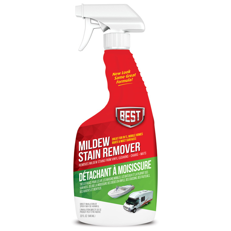 B.E.S.T. 39032 Mildew Stain Remover - 32 oz. - 39032