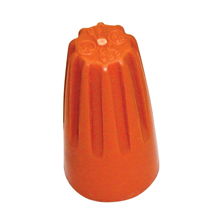 Burnstine's WC-O-B Wire Nuts 100 Pack - Orange, #18-14 Gauge - WC-O-B
