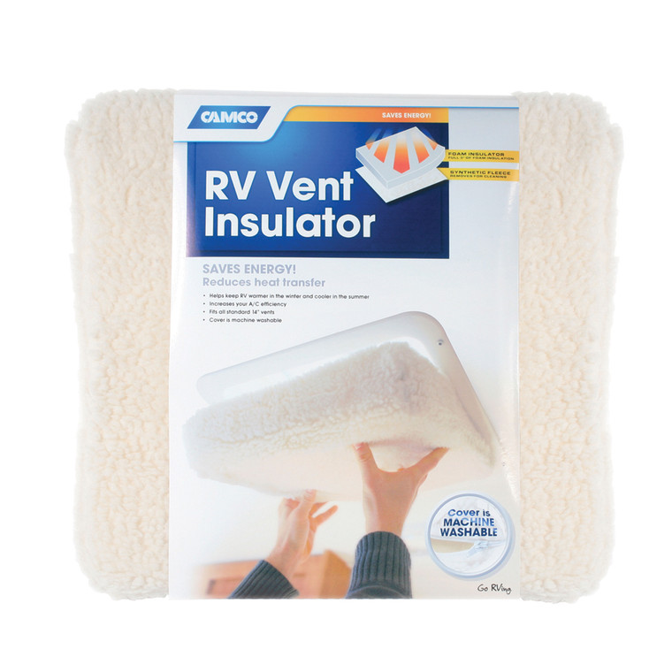 Camco 45195 Sunshield RV Vent Insulator - Without Reflective Side - 45195