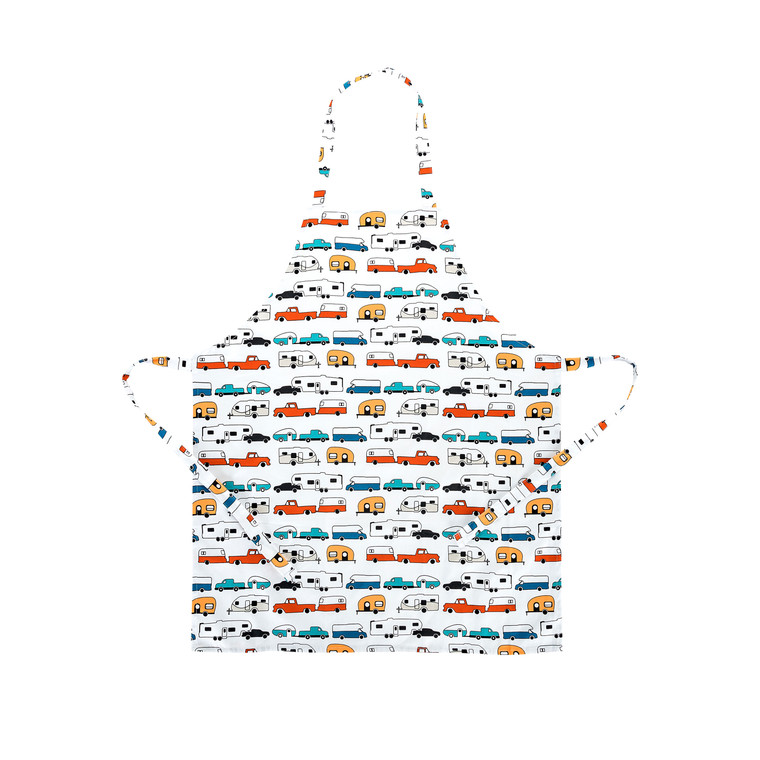 Camco 53257 "Life is Better at the Campsite" Apron - RV Pattern - 53257