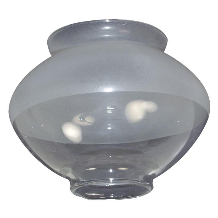 Falks 4 Half-Frosted Pyrex Globe - 4