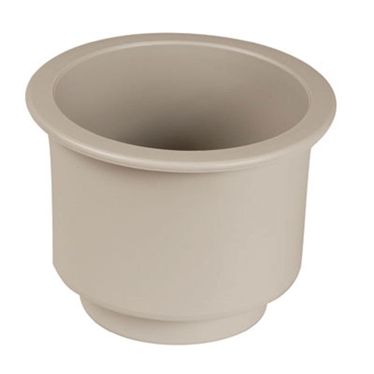 Beckson GH43-W1 Drain Spigot Series Drink Holder - 3-3/4" Hole Cut x 3-1/4" Depth, White - GH43-W1-U Beckson GH43-W1 Drain Spigot Series Drink Holder - 3-3/4" Hole Cut x 3-1/4" Depth, White - GH43-W1-U