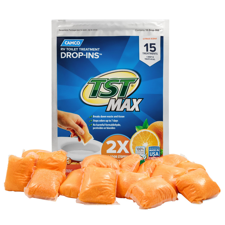 Camco 41189 Tst Orange Power Drop-Ins - Pack Of 12 - 41189