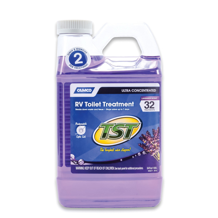 Camco 41555 Tst Lavender Holding Tank Treatment - 64Oz. Liquid - 41555