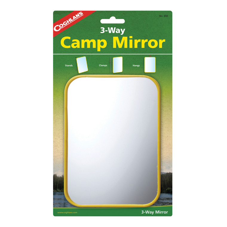 Coghlan's 650 Camping Mirror - 5" x 7" - 650