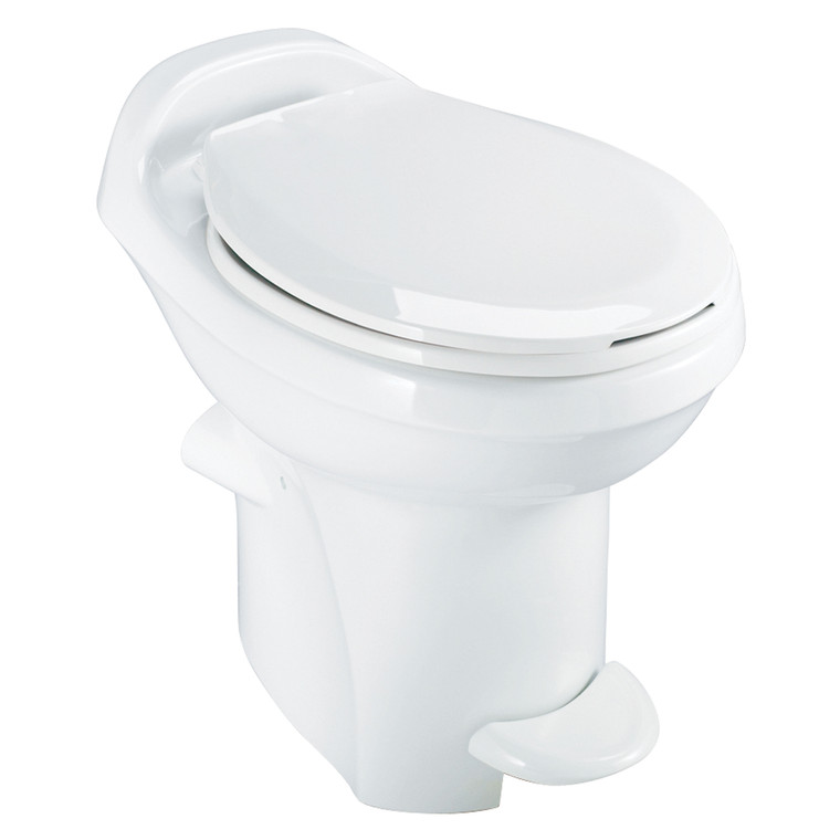 Thetford 34431 Aqua-Magic Style Plus Toilet with Water Saver - High, White - 34431