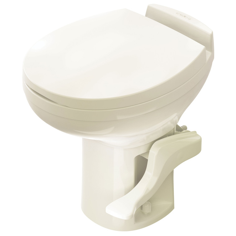 Thetford 42175 Aqua-Magic Residence RV Toilet with Water Saver - High Profile, Bone - 42175