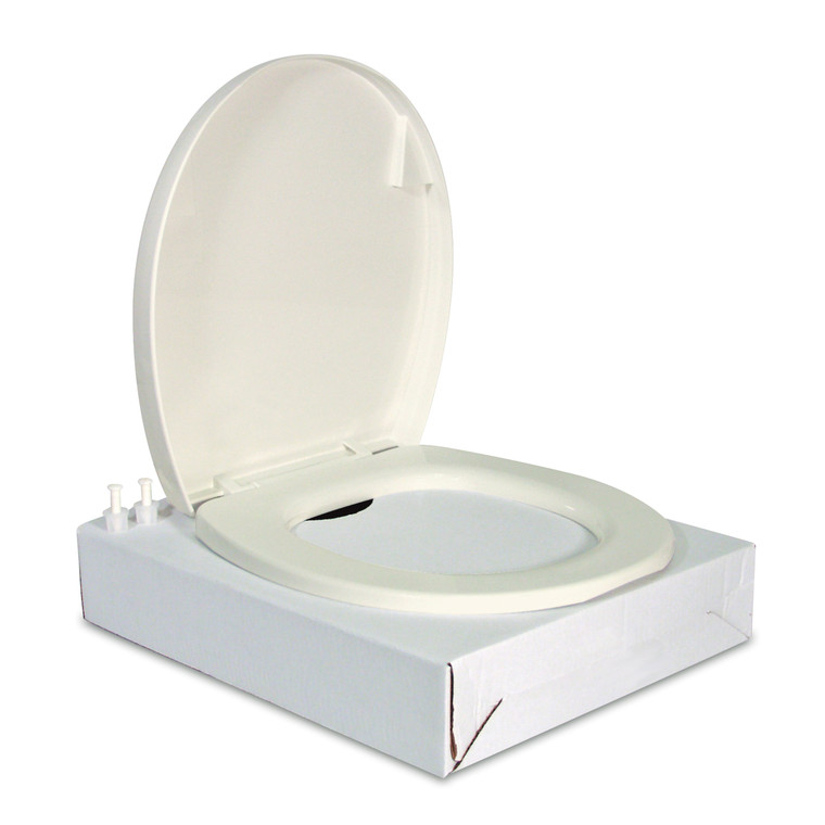 Thetford 42179 Seat and Cover Kit for Aqua-Magic Residence RV Toilets - Bone - 42179
