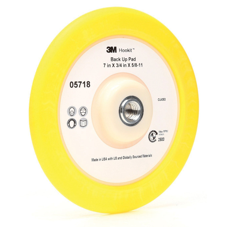 3M 05718 Perfect-It Back-Up Pad - 7" - 7000021277