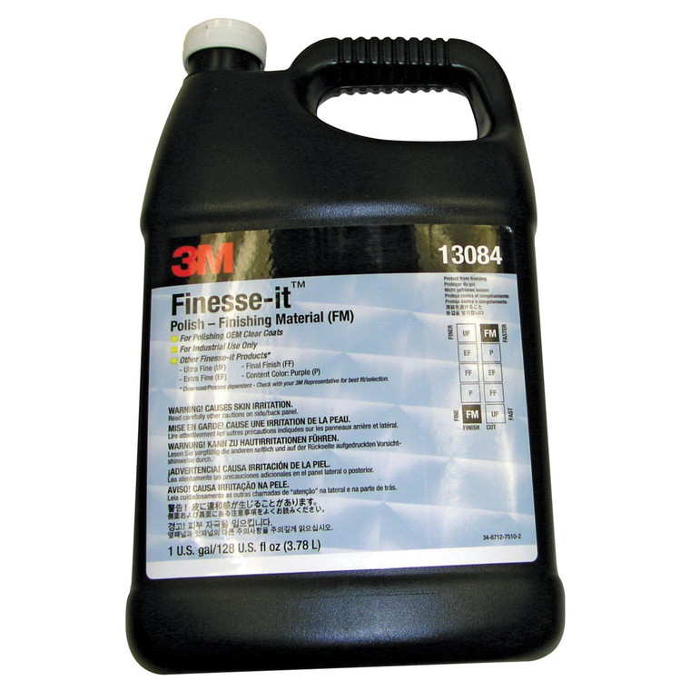 3M 13084 Finesse-It Finishing Material - Gallon, White - 7100075517