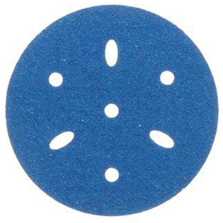 3M 36184 Hookit 321U Blue Sandpaper 6" Disc - 800 Grade Multi-Hole, 50/Bx - 7100091111 3M 36184 Hookit 321U Blue Sandpaper 6" Disc - 800 Grade Multi-Hole, 50/Bx - 7100091111