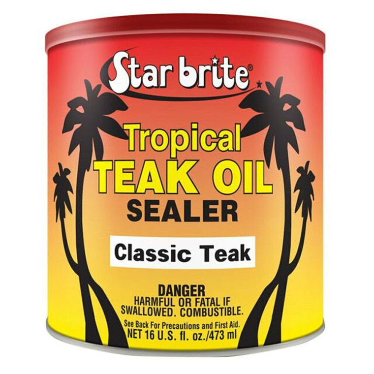 Star brite 088016 Tropical Classic Teak Sealer - 16 oz - 88016