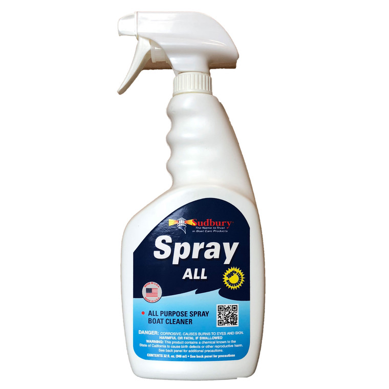 Sudbury 845Q Spray All and Black Streak Remover - 32 oz. - 845Q