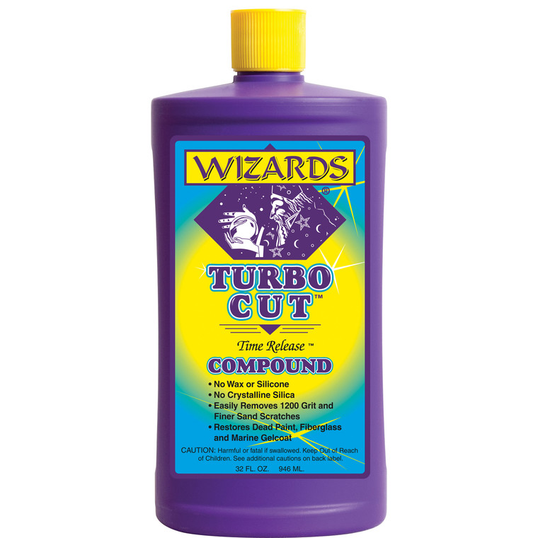 Wizards 11044 Turbo Cut Compound - 32 oz. - 11044 Wizards 11044 Turbo Cut Compound - 32 oz. - 11044