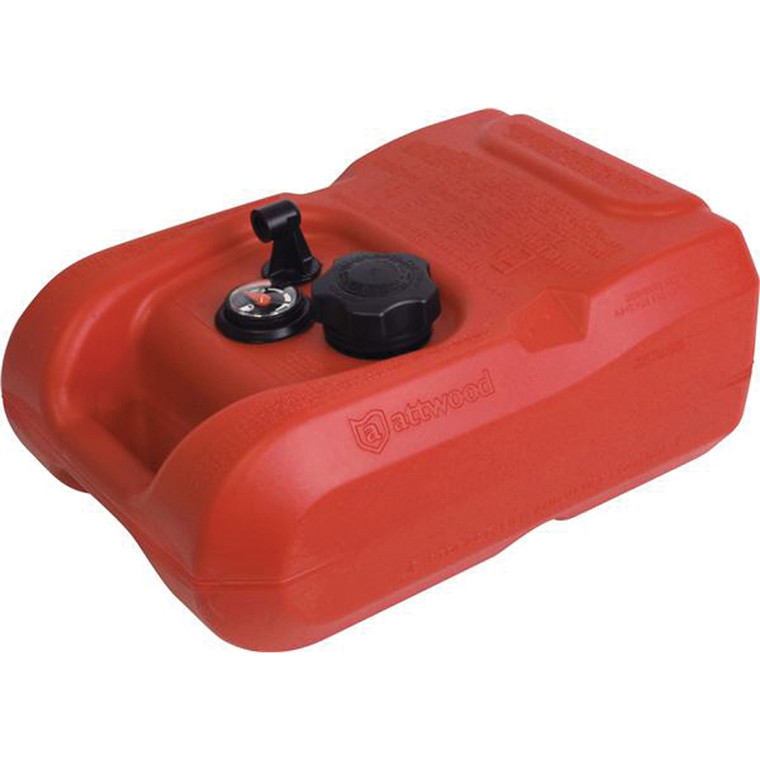 Attwood 8803LPG2 Fuel Tank - 3 Gallon with Gauge - 8803LPG2