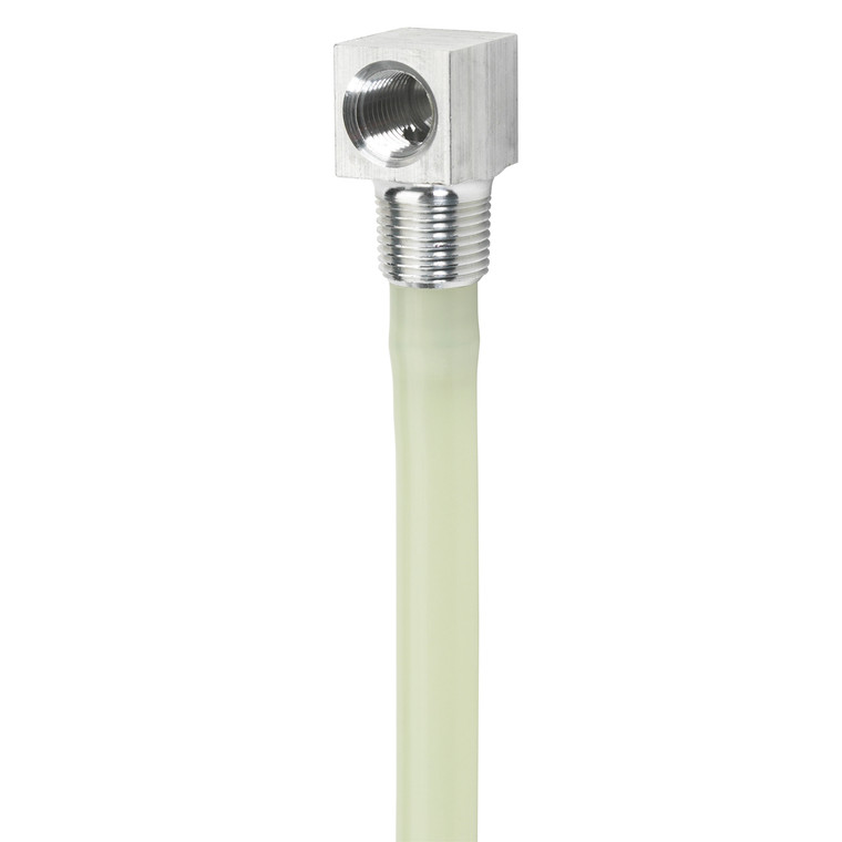 Sierra 033500-12 Aluminum Fuel Pick-Up - 3/8" NPT x 1/4 NPT, 12" - 033500-12
