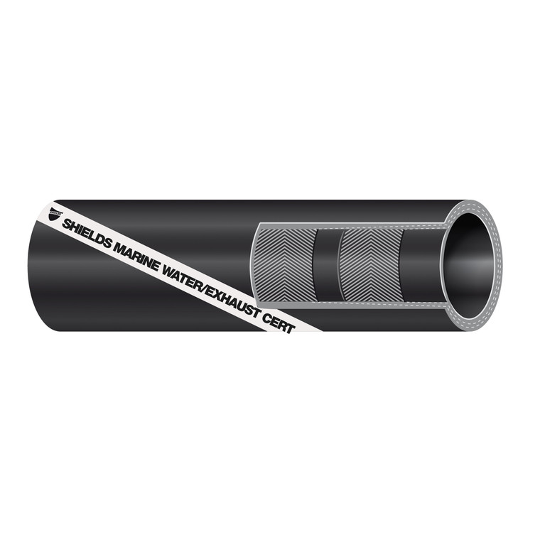 Sierra 116-200-1141 Shields Wireless Exhaust/Water Hose - 1-1/4" x 6-1/4" - 116-200-1141 Sierra 116-200-1141 Shields Wireless Exhaust/Water Hose - 1-1/4" x 6-1/4" - 116-200-1141