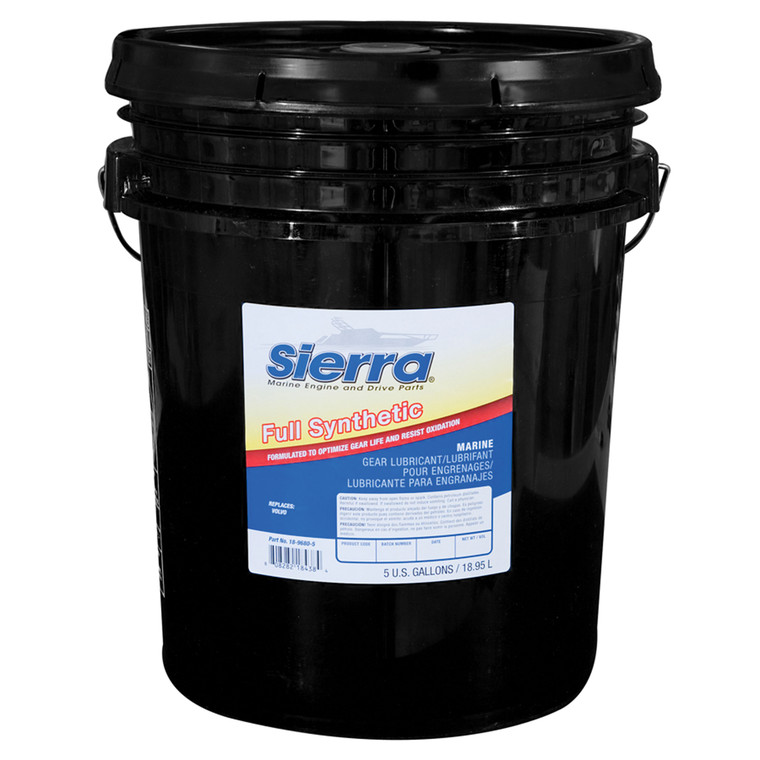 Sierra 18-9680-5 Synthetic Gear Lube - 5 Gallon - 18-9680-5 Sierra 18-9680-5 Synthetic Gear Lube - 5 Gallon - 18-9680-5