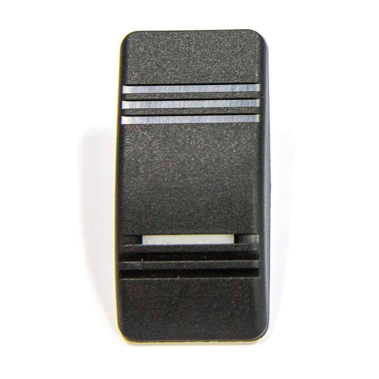 Sierra RK22120 Contra III Rocker Switch Actuator with Lens - Black - RK22120