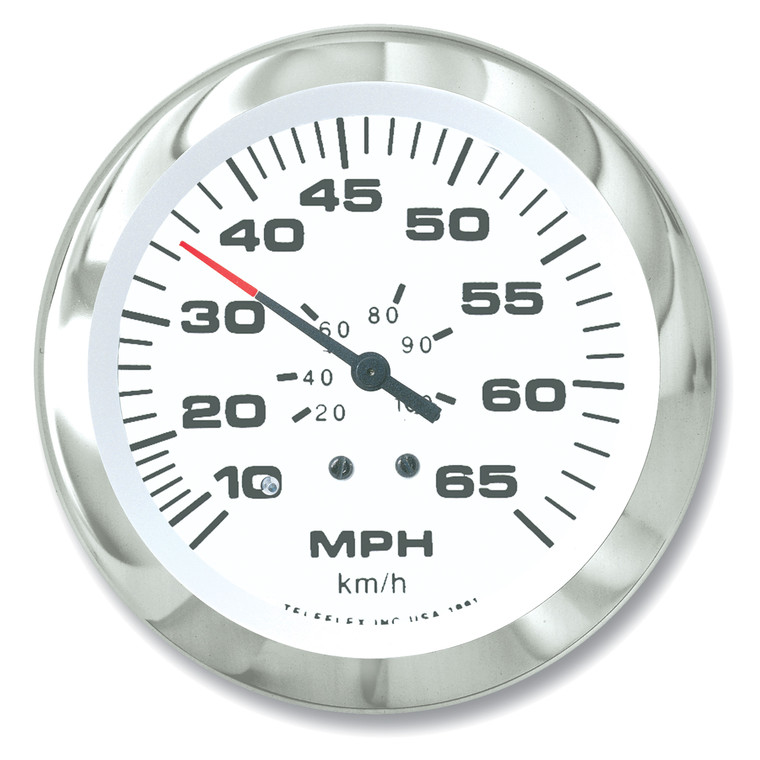 Sierra 61752FP Lido 50 MPH Speedometer Kit - 61752FP