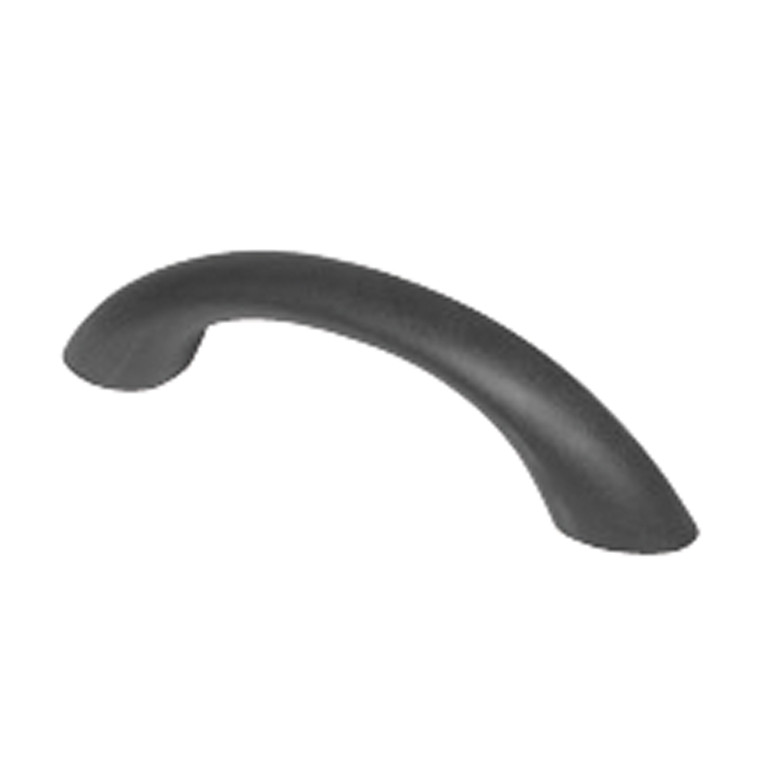Detmar 121400P Contour Grab Handles - Hard Grip, Black - 121400P